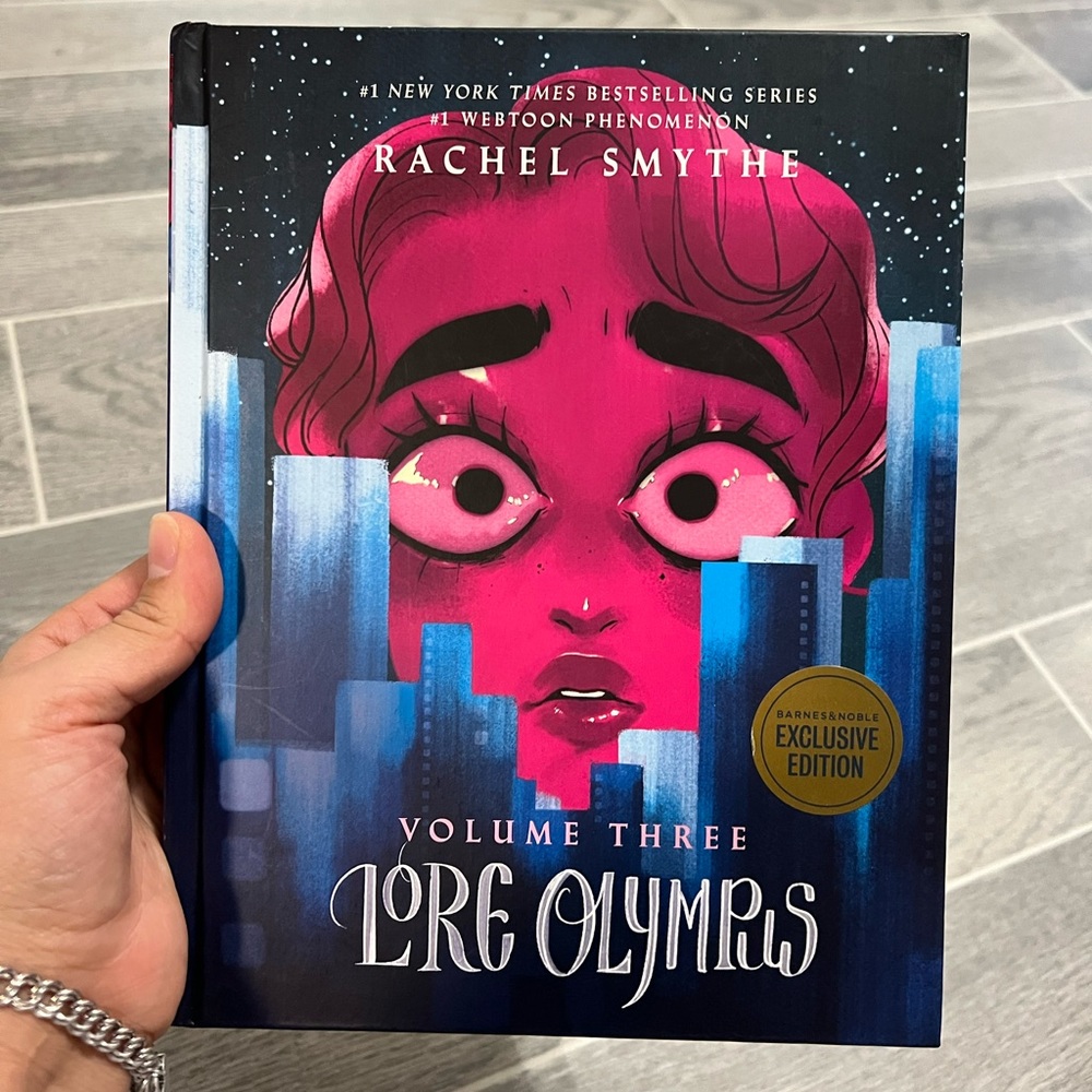Waterstones Exclusive Edition Hardcover of Lore Olympus Volume 3